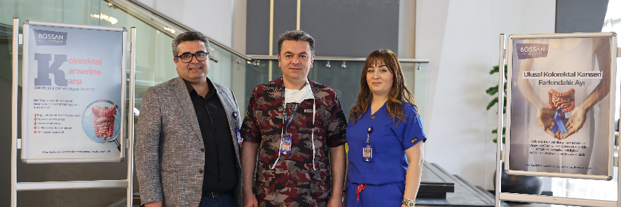 1-31 Mart 2025 Kolorektal Kanser Farkındalık Standı